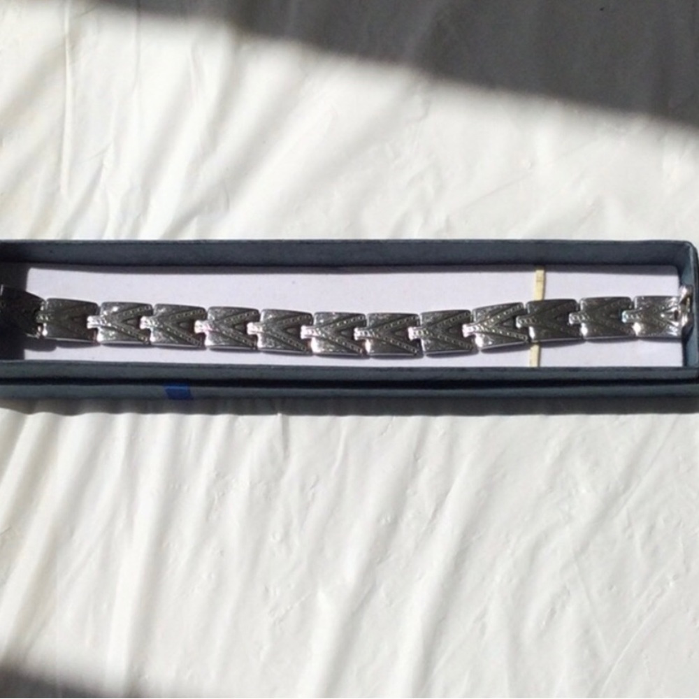Mens Stainless Steel 9” Bracelet